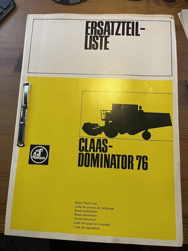 Vintage claas dominator - vintage,