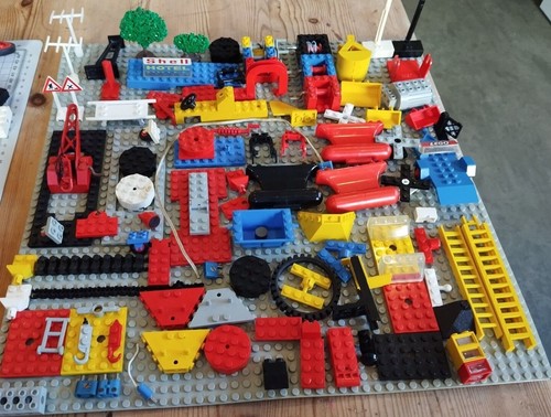 Vintage lego train town - lego,