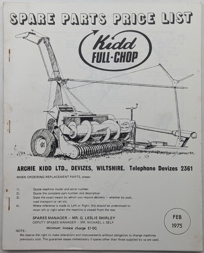Vintage archie kidd - kidd, full