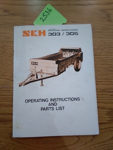 Skh manure muck spreader 303 - skh,