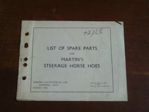 Vintage 1945 martins steerage - vintage,