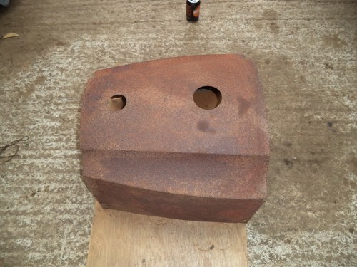 Massey harris tractor bonnet - massey,