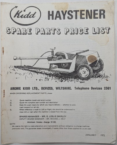 Vintage archie kidd haystener - vintage,