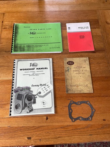Vintage villiers stationary - vintage,